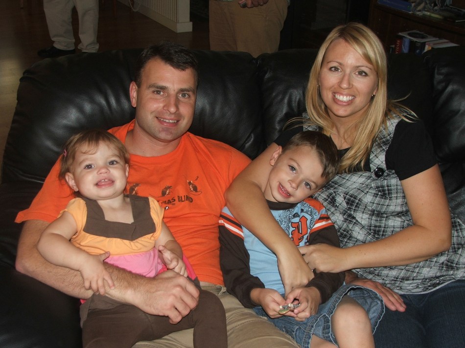 With our friends Aaron & Ashlie