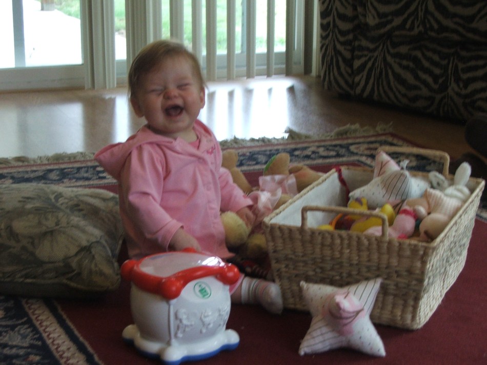 Violet playing @ Martin & Jane's
