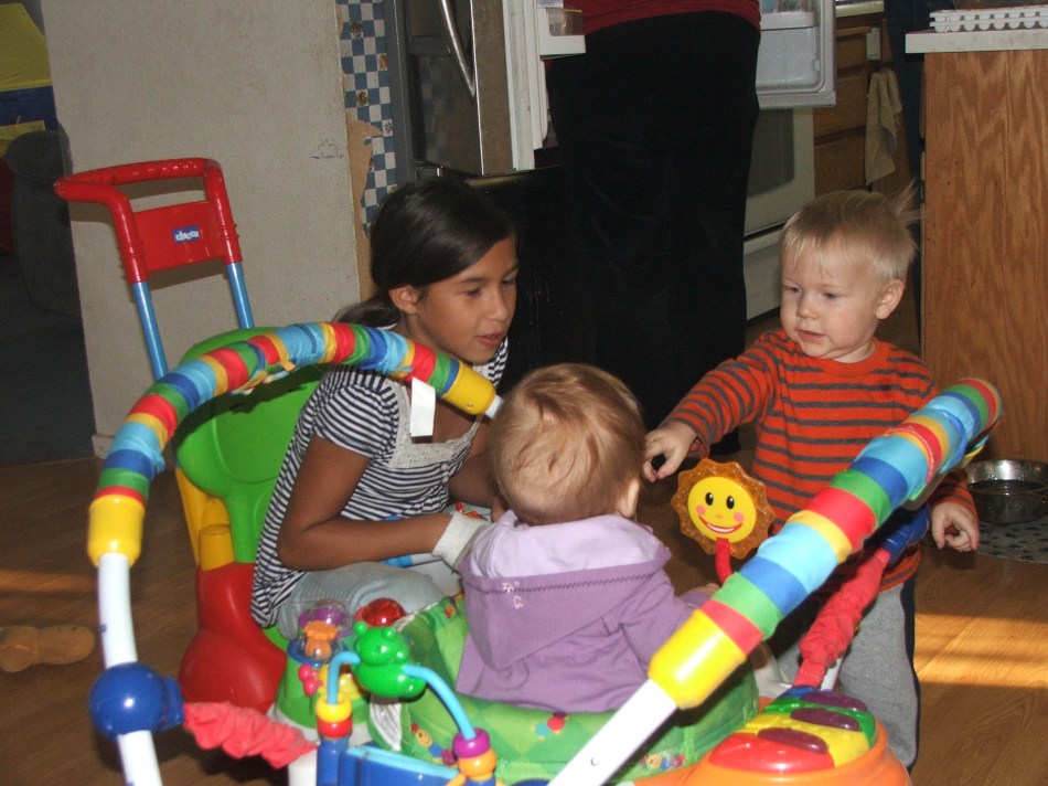 Violet, Tristan & Melanie