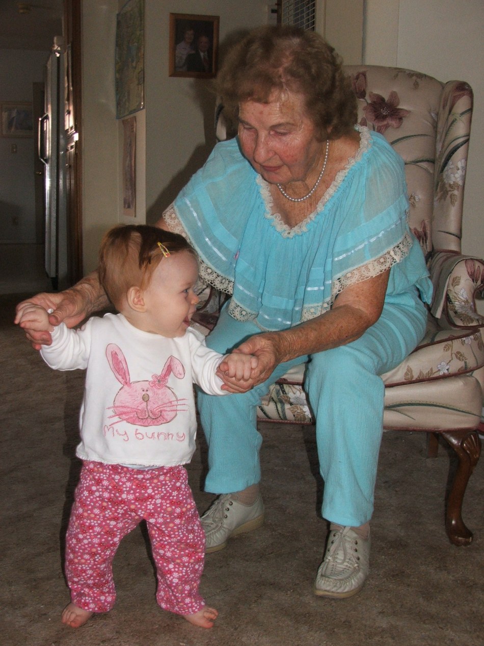 Walking with Great-Grandma Violet