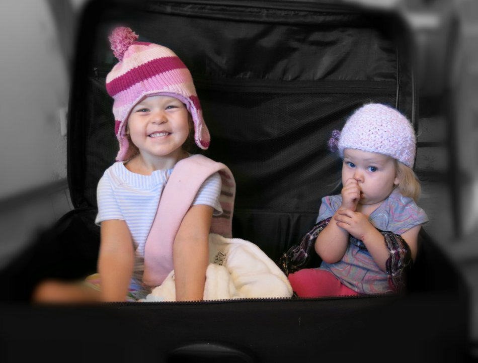 The girls are ready to go!