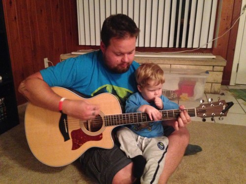 It's never to early to start learning guitar!